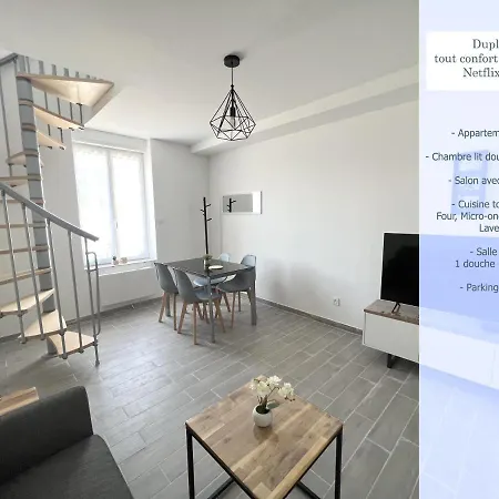 180b - Duplex T2 Confort - Wifi Netflix